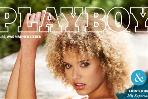 Ukrainerin Milena zieht im Playboy für ihre Heimat blan